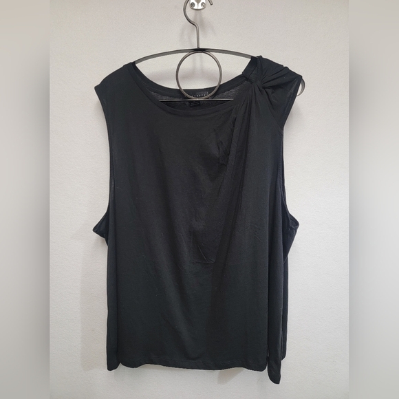 Sanctuary Sun's Out Twist Neck Organic Cotton Tank Womens Size 3X - Picture 2 of 9